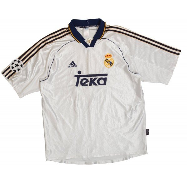 Camisa retro Adidas Real Madrid 1998 1999 I jogador 